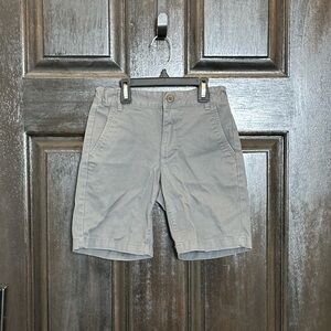 Old Navy Boys Built-In Flex Gray Chino Shorts Size 8